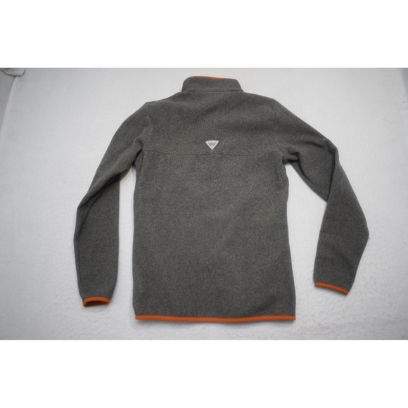 Columbia PFG Clemson Tigers Fleece 1/4 Zip Pullover Long Sleeve Womens Medium - Picture 9 of 10